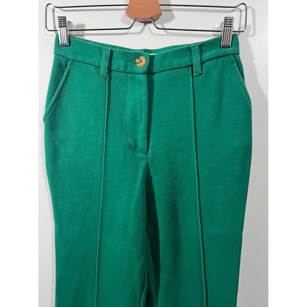Urban Outfitters UO Isabella High-waisted Flare Pant In Green Size Small - Picture 4 of 11